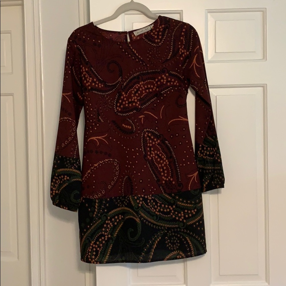 Fall/winter long sleeve dress